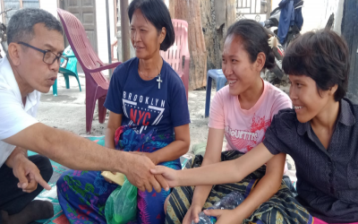 Berkunjung kerumah Siswi SMP Negeri 10