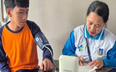 Puskesmas Tanjung Marulak Kota Tebing Tinggi Gelar Sosialisasi dan Pemeriksaan Kesehatan bagi Siswa SMP Negeri 10 Tebing Tinggi