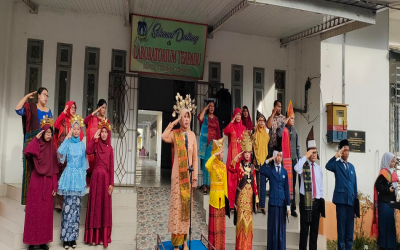 Peringatan Sumpah Pemuda beserta aksi Pertama Projek Profil Pancasila dengan tema “Bhineka Tunggal Ika“